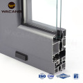 Powder coated Aluminium glass windows and doors profiles